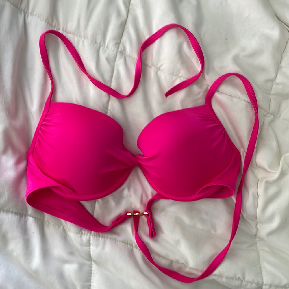 VICTORIA’s SECRET hot pink bathing suit top!